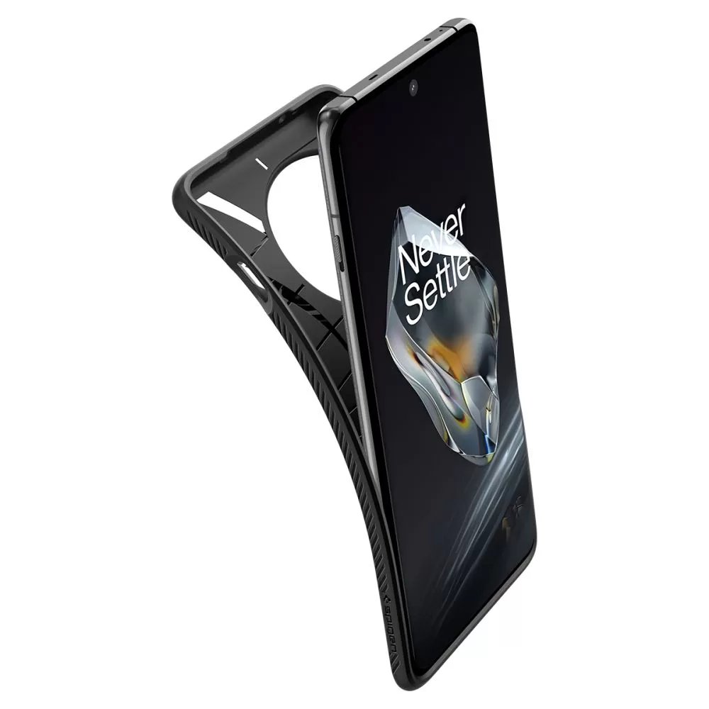 OnePlus 12 dėklas Juoda SPIGEN LIQUID AIR
