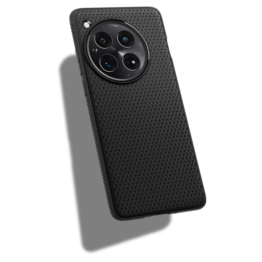 OnePlus 12 dėklas Juoda SPIGEN LIQUID AIR