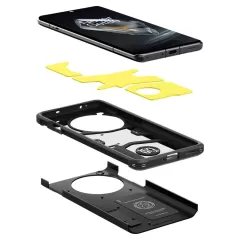 OnePlus 12 dėklas Juoda SPIGEN TOUGH ARMOR