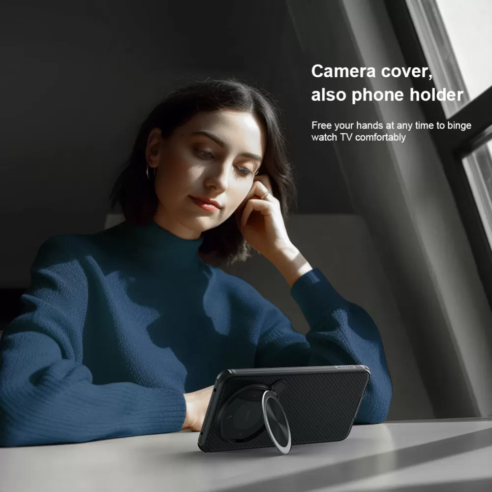 Huawei Mate 60 ümbris must NILLKIN CAMSHIELD PROP