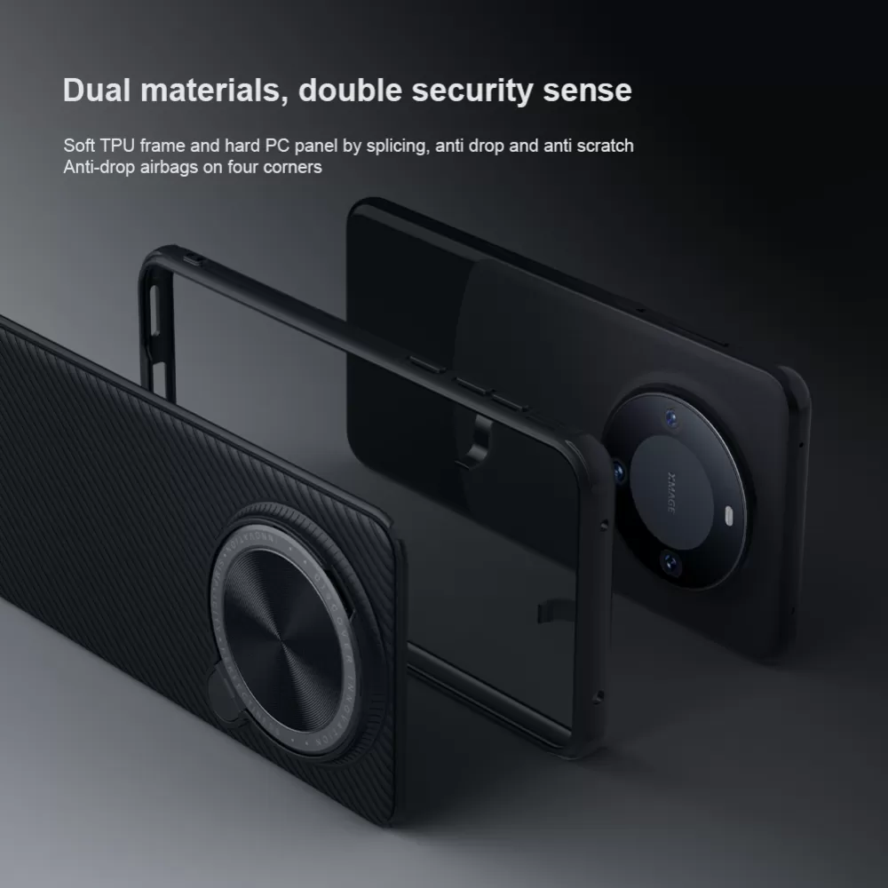 Huawei Mate 60 ümbris must NILLKIN CAMSHIELD PROP