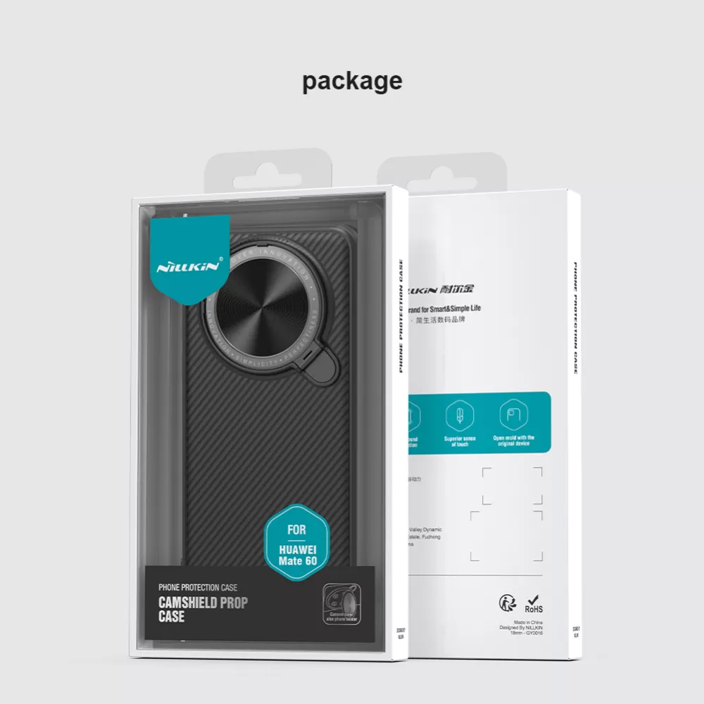 Huawei Mate 60 ümbris must NILLKIN CAMSHIELD PROP