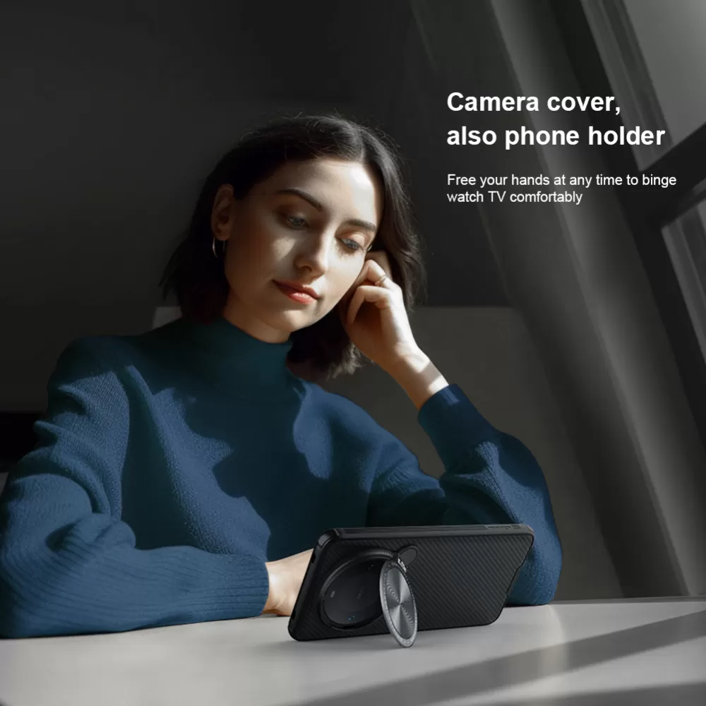 Huawei Mate 60 Pro ümbris must NILLKIN CAMSHIELD PROP / Plus