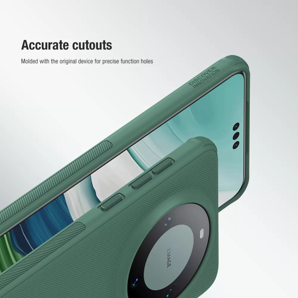 Huawei Mate 60 Pro ümbris must NILLKIN SUPER FROSTED SHIELD PRO