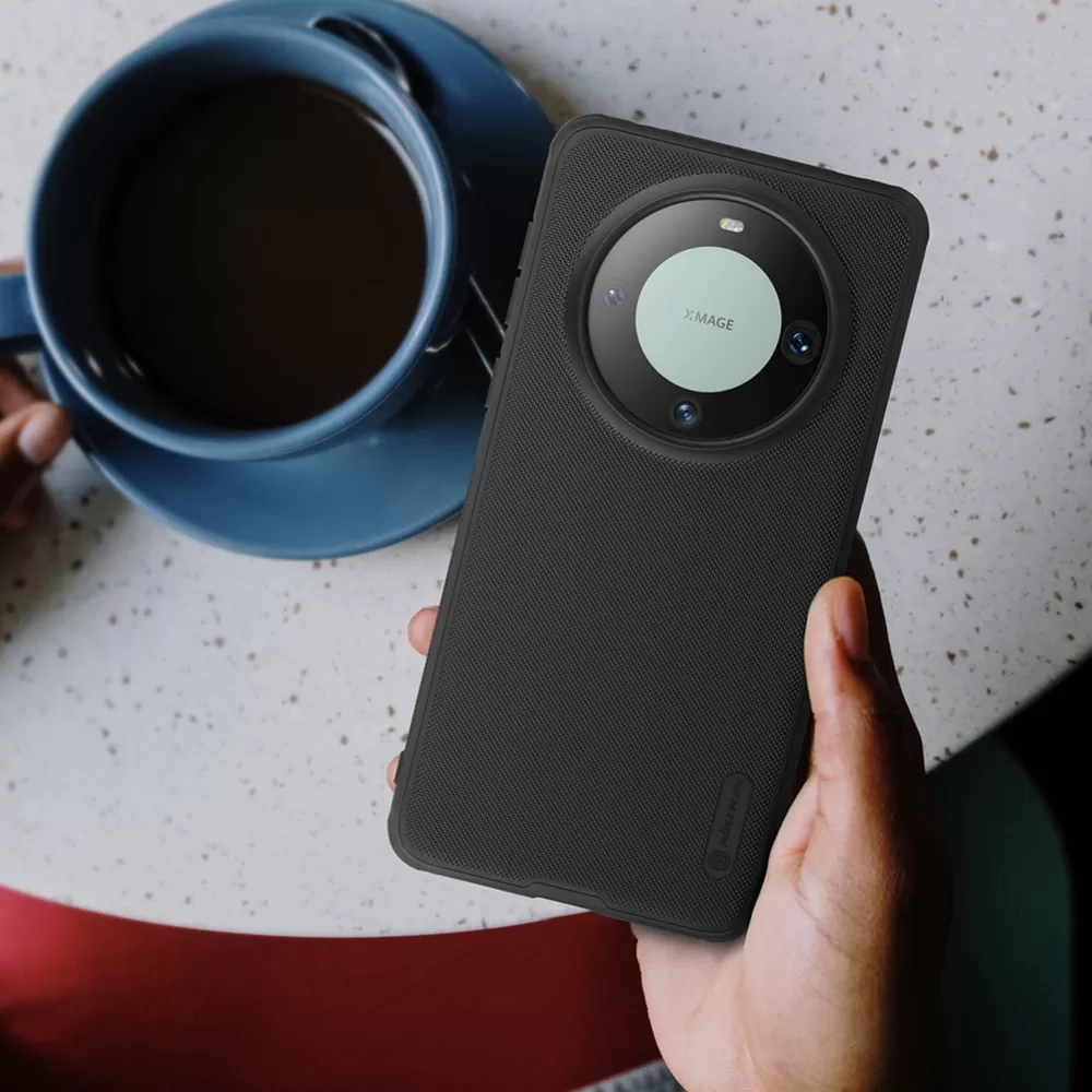 Huawei Mate 60 Pro ümbris must NILLKIN SUPER FROSTED SHIELD PRO