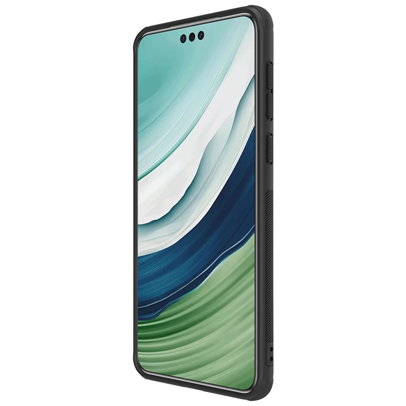 Huawei Mate 60 Pro ümbris must NILLKIN SUPER FROSTED SHIELD PRO