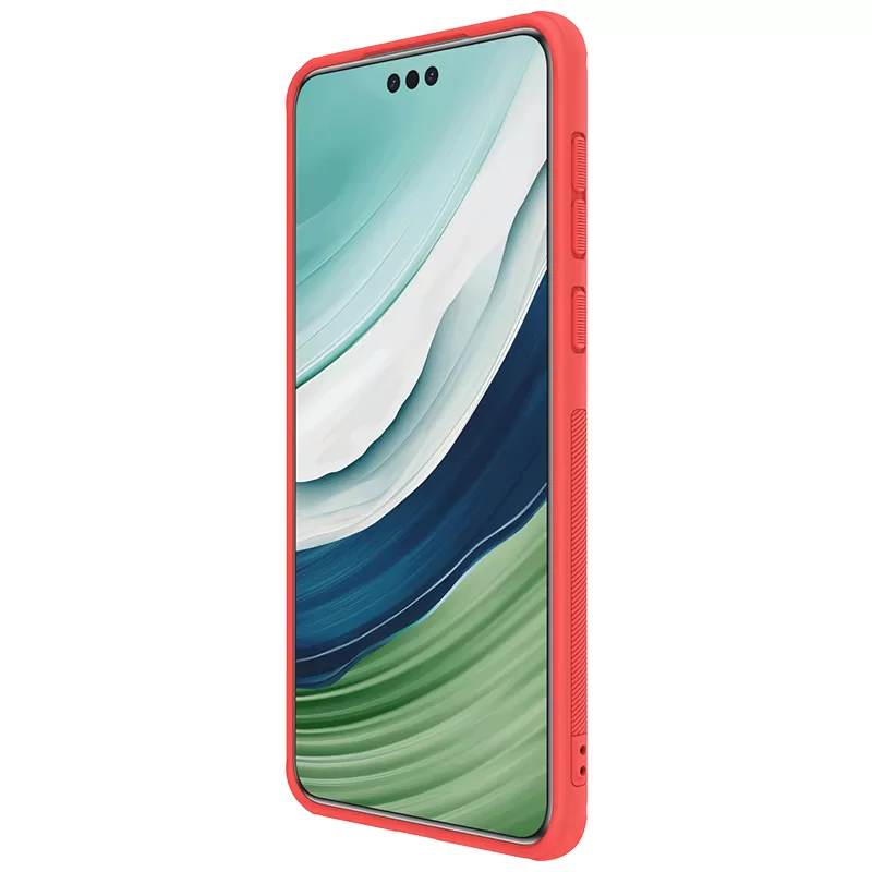 Huawei Mate 60 Pro ümbris punane NILLKIN SUPER FROSTED SHIELD PRO
