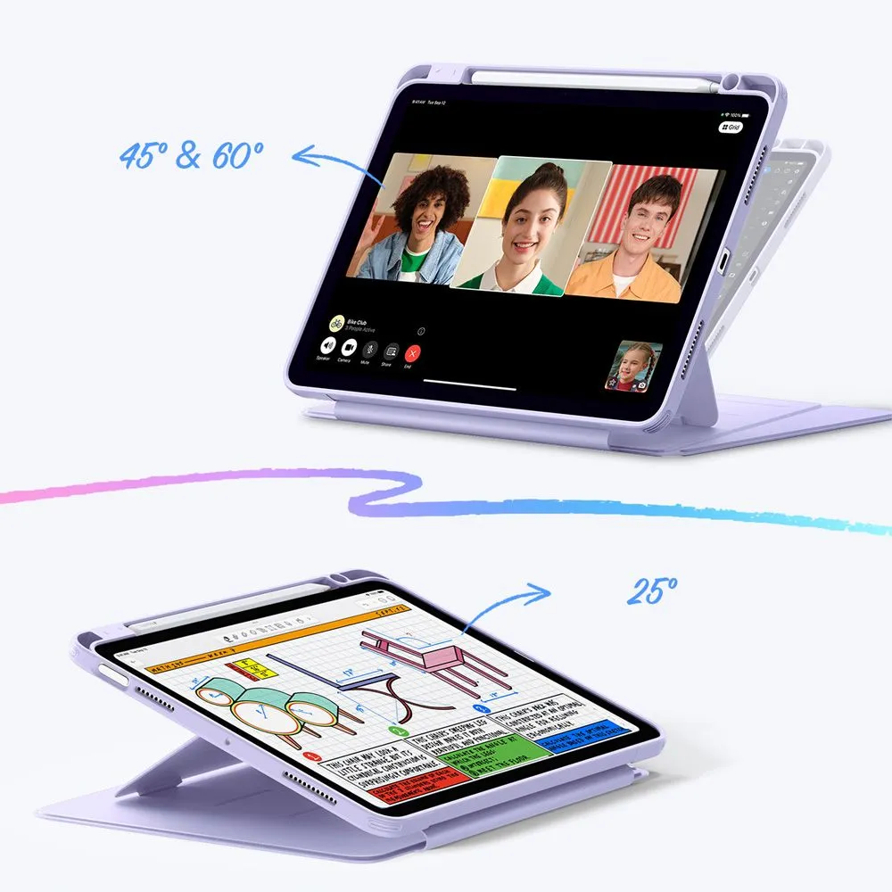 Apple iPad Air 6 (2024) Planšetės dėklas  ESR FLIP HYBRID