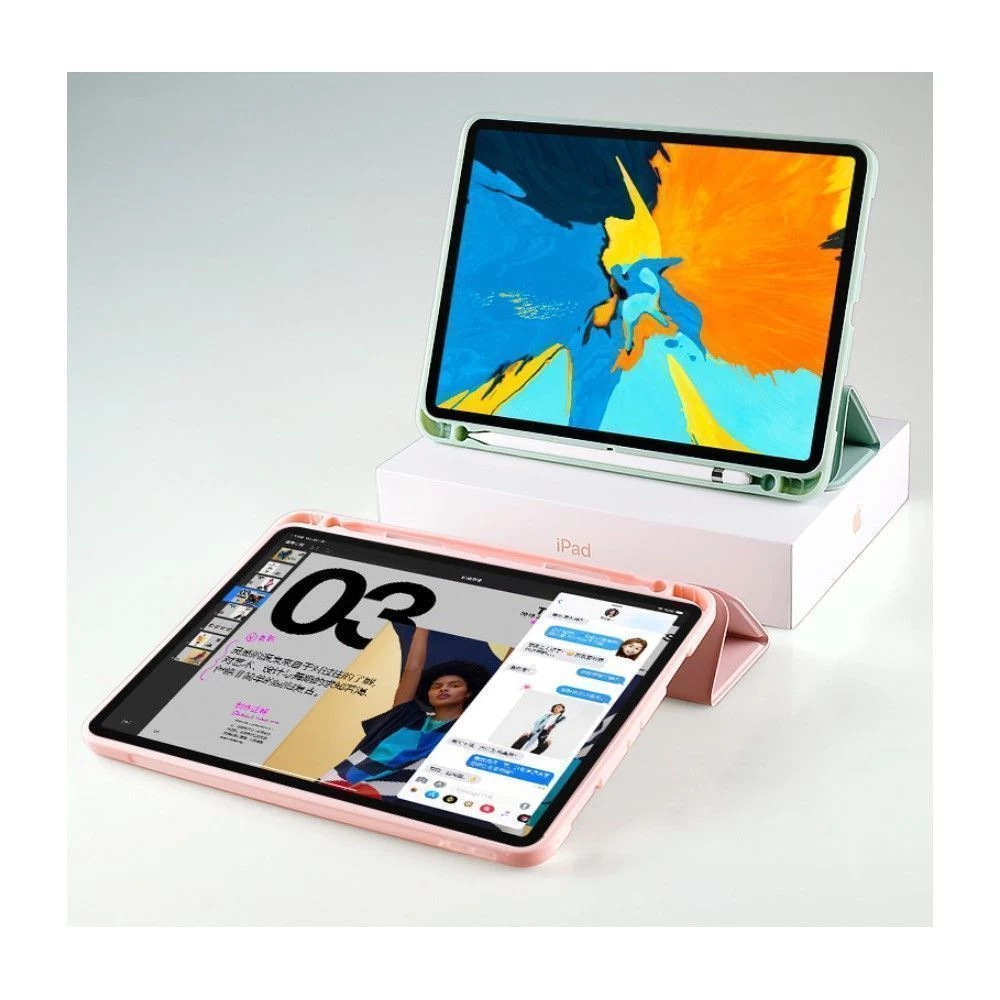 Apple iPad Air 6 (2024) maciņš krāsains TECH-PROTECT SC PEN