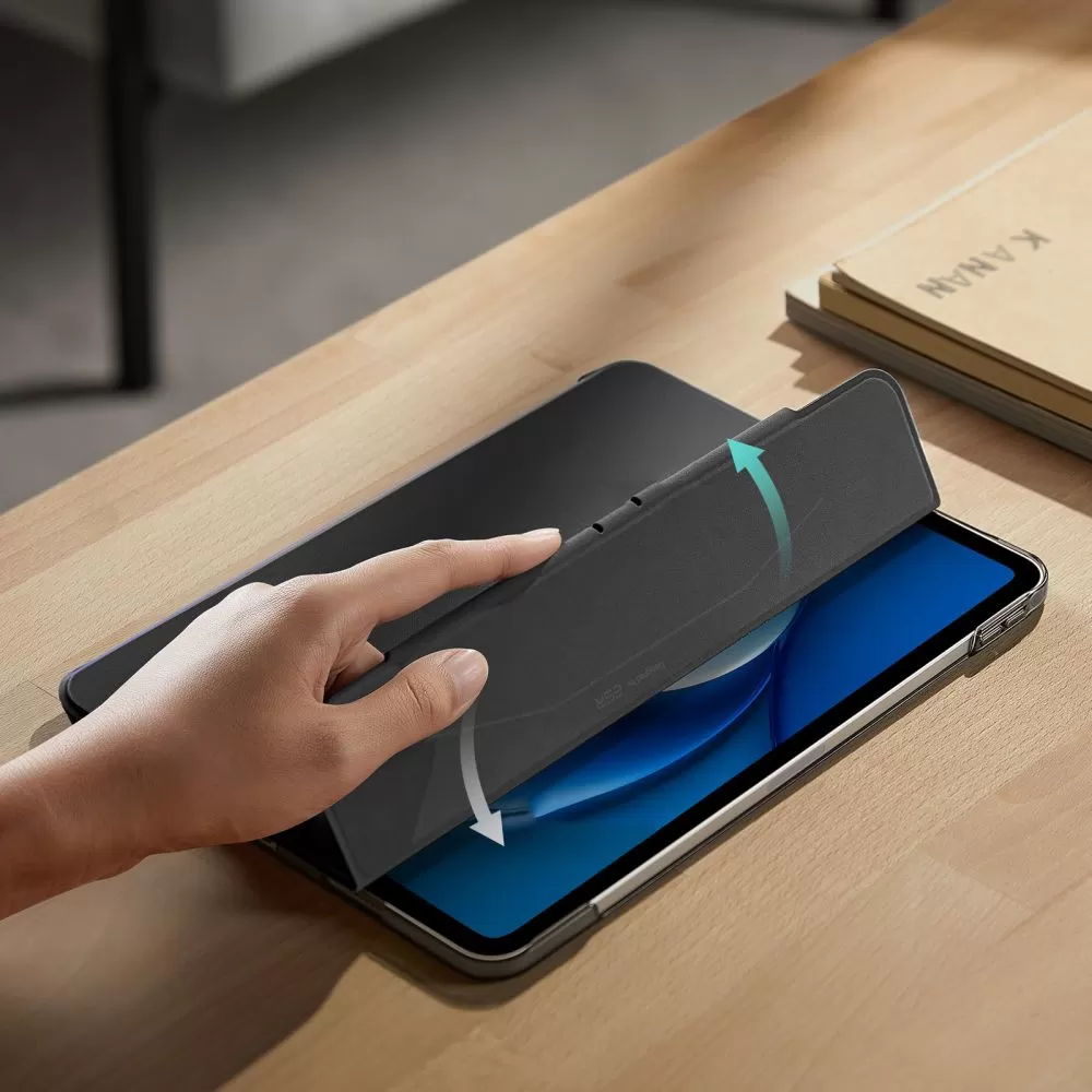 Apple iPad Air 6 (2024) maciņš melns ESR ASCEND TRIFOLD 