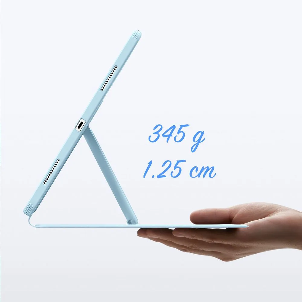 Apple iPad Air 6 (2024) tablet case blue ESR FLIP HYBRID