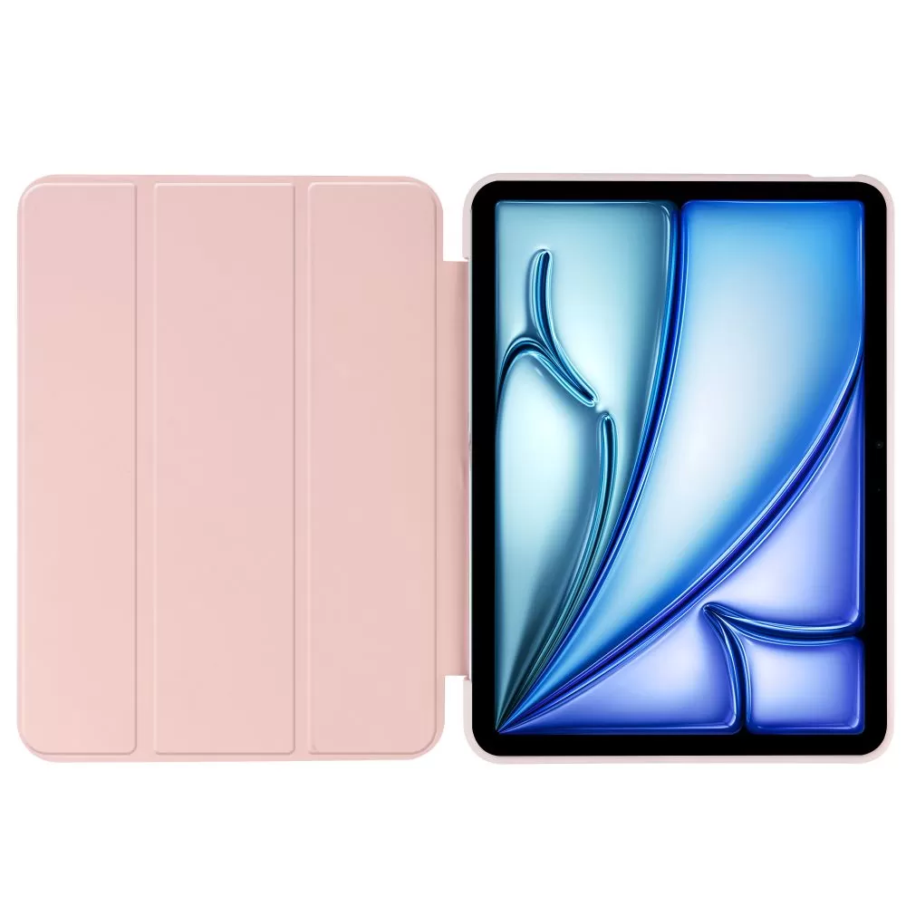 Apple iPad Air 6 (2024) maciņš rozā TECH-PROTECT SMARTCASE