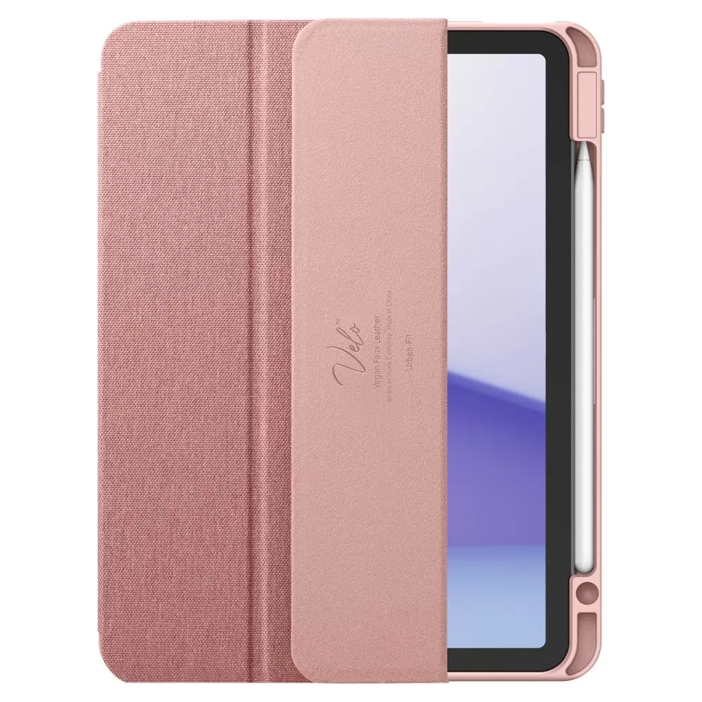 Apple iPad Air 6 (2024) maciņš rozā zelta SPIGEN URBAN FIT