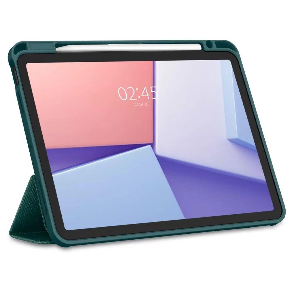 Apple iPad Air 6 (2024) maciņš zaļš SPIGEN URBAN FIT