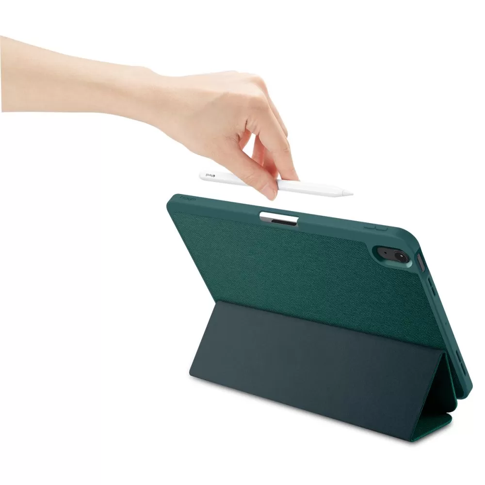 Apple iPad Air 6 (2024) maciņš zaļš SPIGEN URBAN FIT