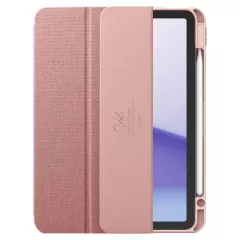 Apple iPad Air 6 (2024) maciņš rozā zelta SPIGEN URBAN FIT