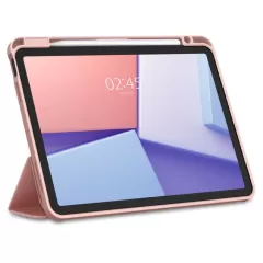 Apple iPad Air 6 (2024) maciņš rozā zelta SPIGEN URBAN FIT