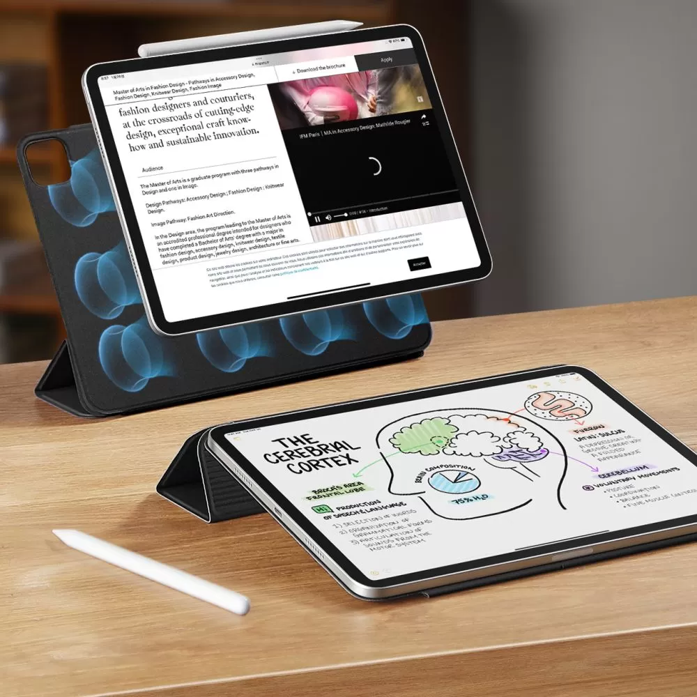 Apple iPad Air 13 (2024) Planšetės dėklas Juoda ESR REBOUND MAGNETIC AIR