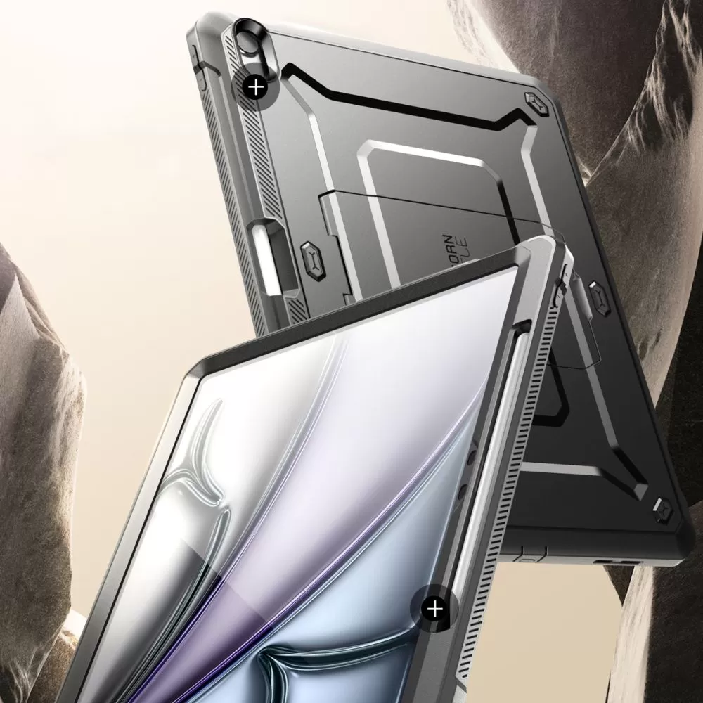Apple iPad Air 13 (2024) Planšetės dėklas Juoda SUPCASE UNICORN BEETLE PRO 2024