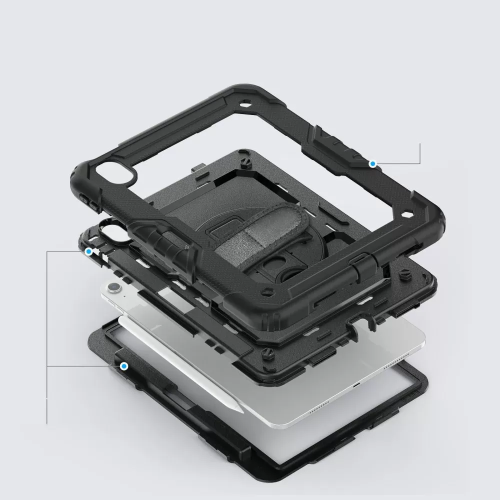 Apple iPad Air 13 (2024) Planšetės dėklas Juoda TECH-PROTECT SOLID360