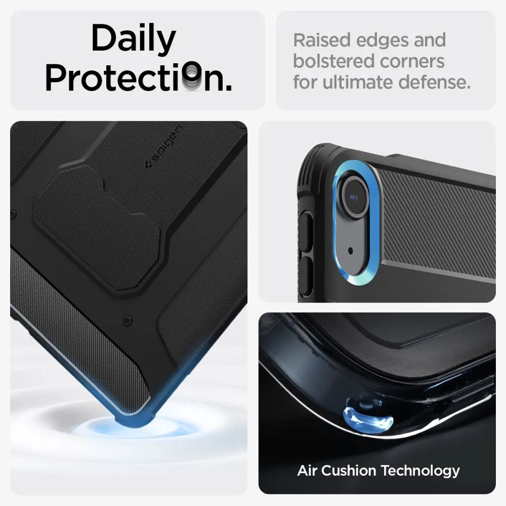 Apple iPad Air 13 (2024) Planšetės dėklas Juoda SPIGEN RUGGED ARMOR ”PRO”