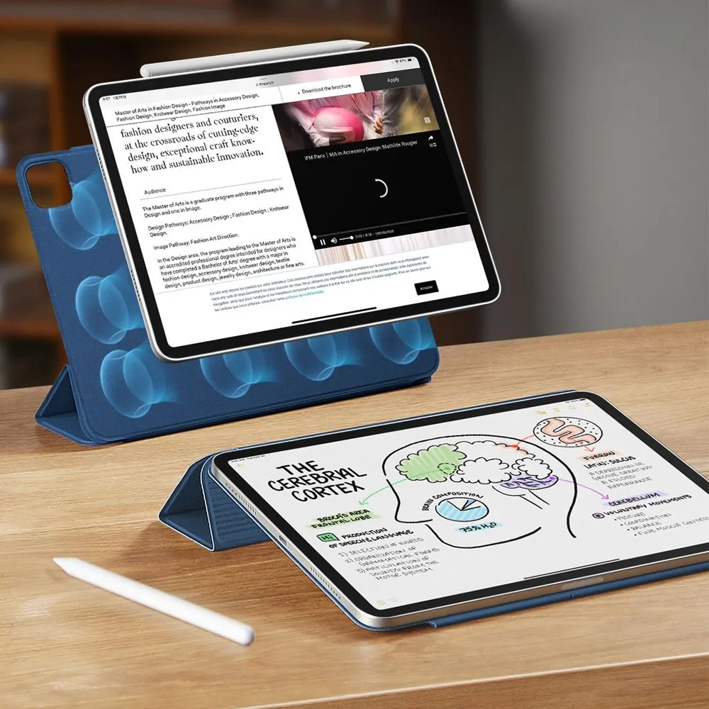 Apple iPad Air 13 (2024) Planšetės dėklas mėlyna ESR REBOUND MAGNETIC
