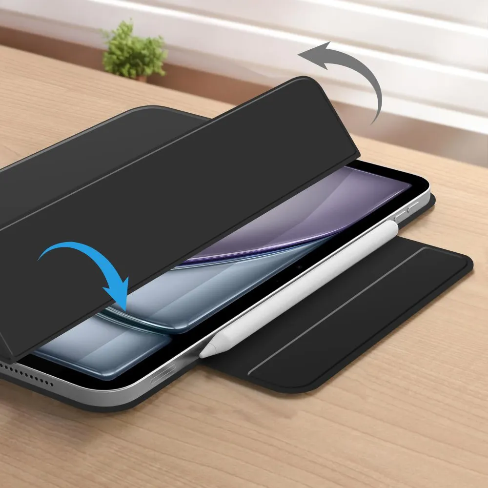 Apple iPad Air 13 (2024) чехол для планшетa черный TECH-PROTECT SMARTCASE MAGNETIC