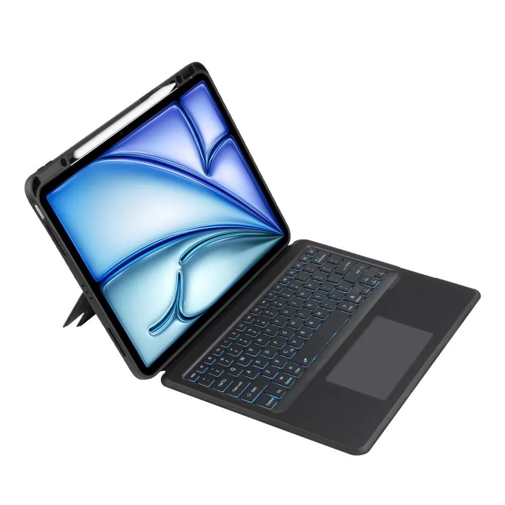Apple iPad Air 13 (2024) tablet case black TECH-PROTECT SCMAG PEN + KEYBOARD