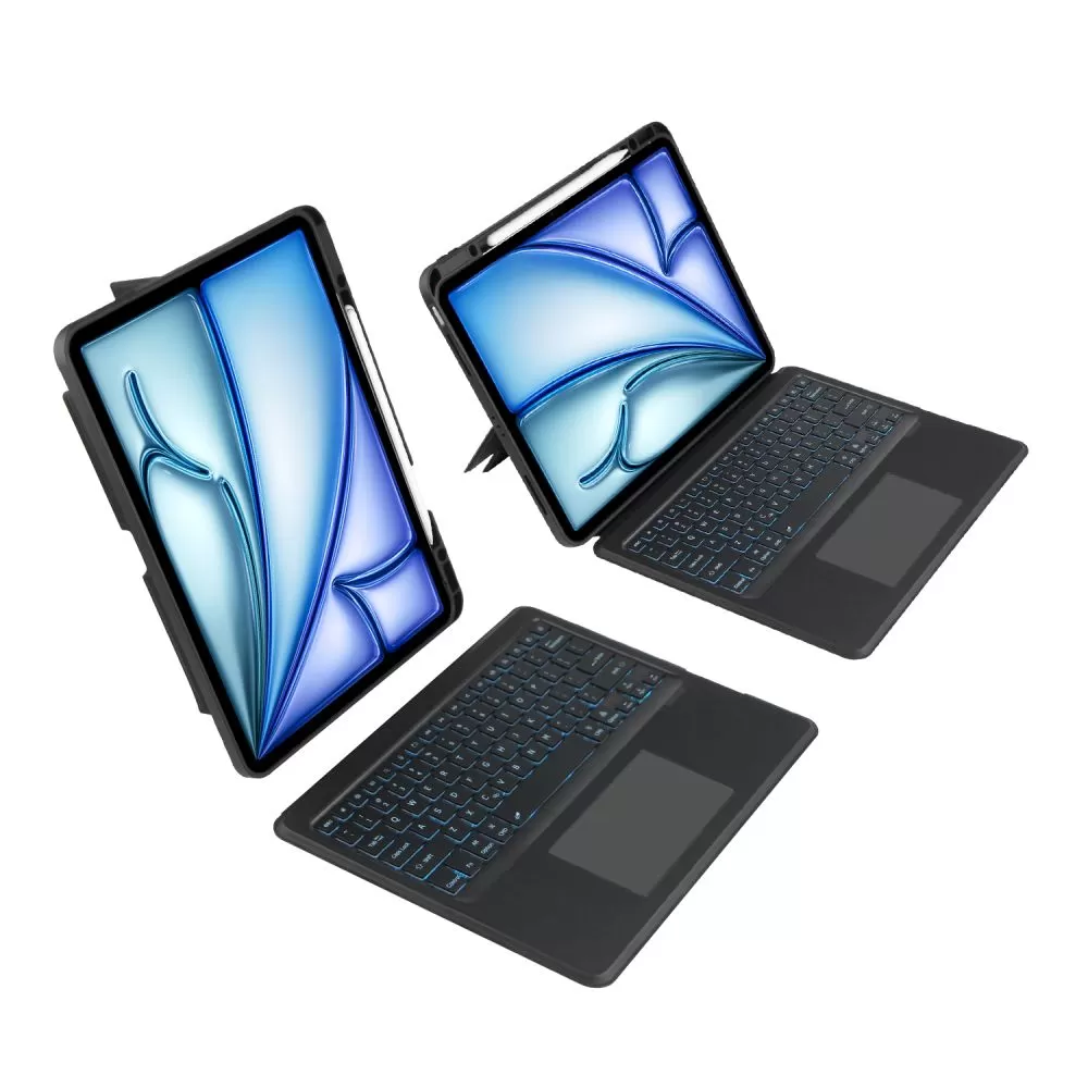 Apple iPad Air 13 (2024) tablet case black TECH-PROTECT SCMAG PEN + KEYBOARD