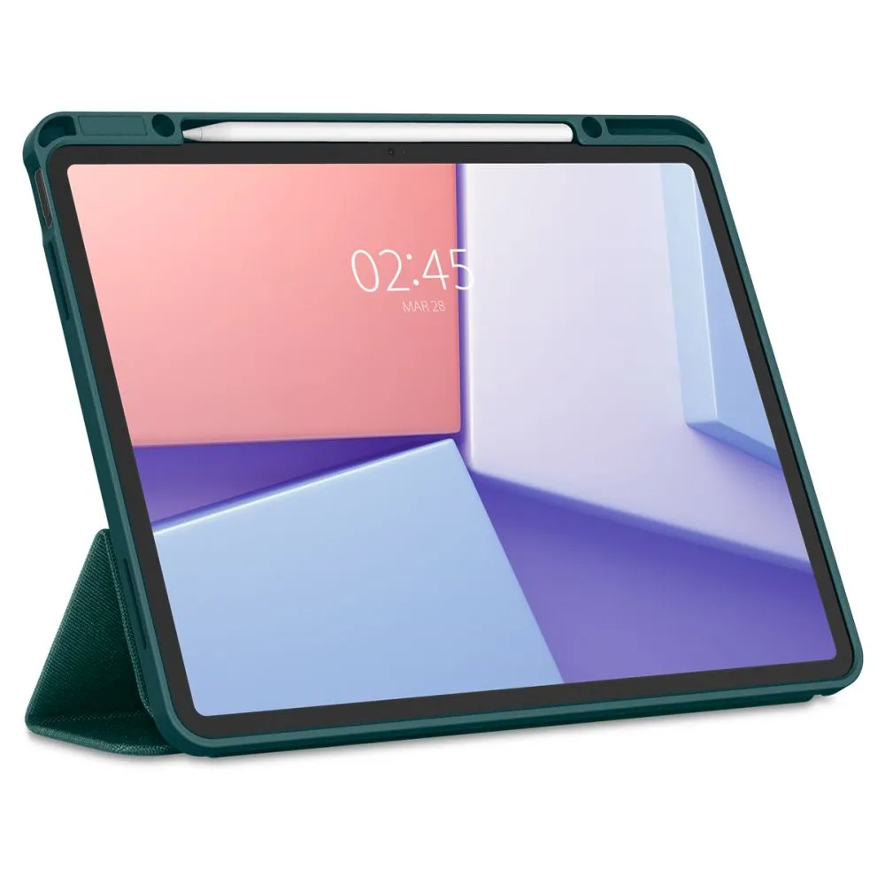 Apple iPad Air 13 (2024) Planšetės dėklas žalia SPIGEN URBAN FIT