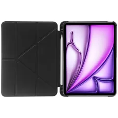 Apple iPad Air 13 (2024) maciņš melns TECH-PROTECT SC PEN ORIGAMI