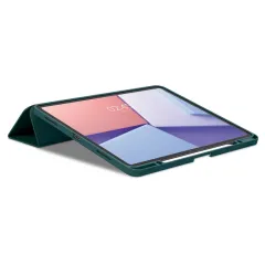 Apple iPad Air 13 (2024) maciņš zaļš SPIGEN URBAN FIT