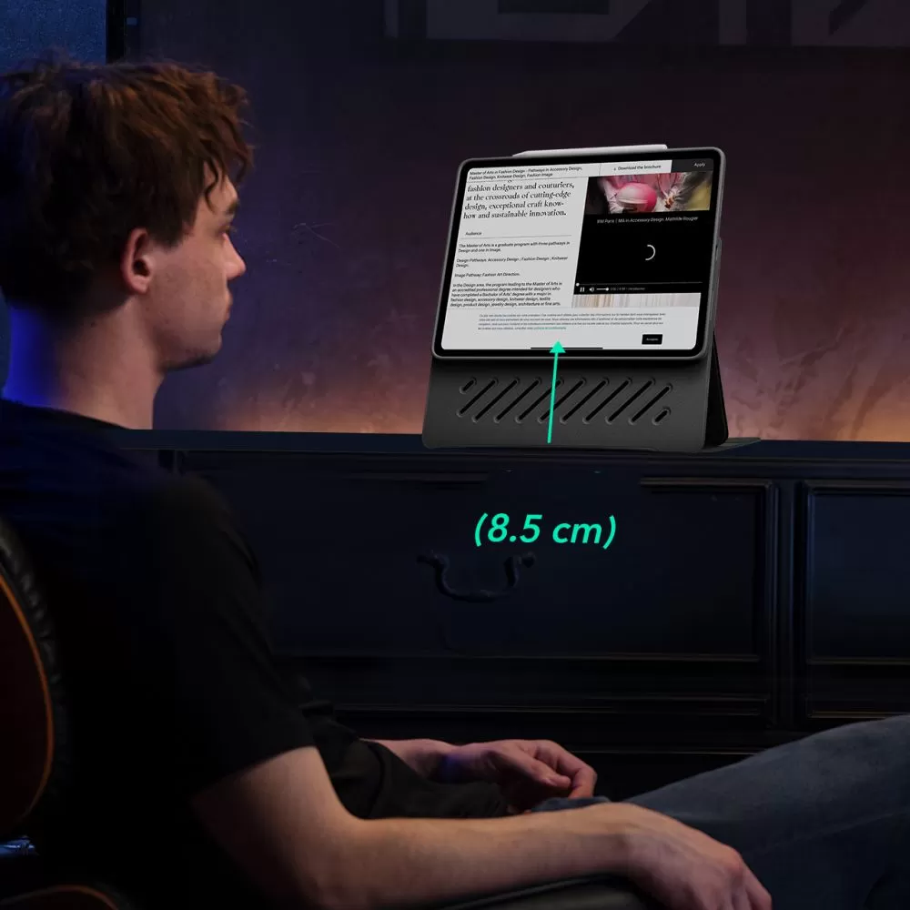 Apple iPad Pro 13 (2024) maciņš melns ESR SHIFT MAGNETIC