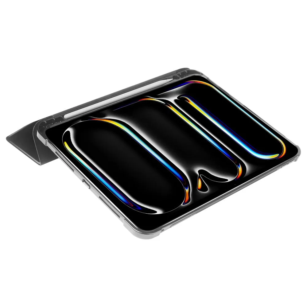 Apple iPad Pro 13 (2024) maciņš melns TECH-PROTECT SC PEN ORIGAMI
