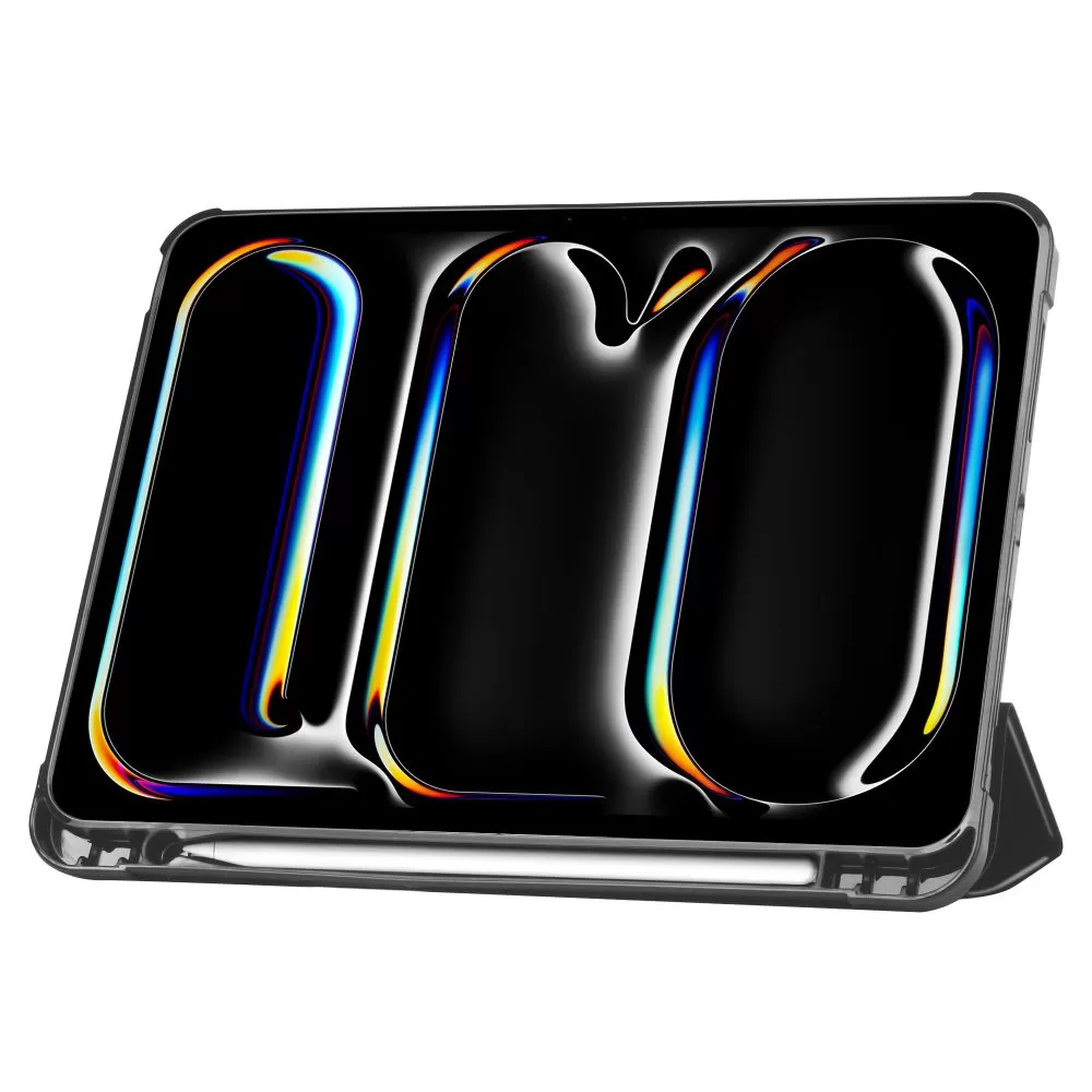 Apple iPad Pro 13 (2024) maciņš melns TECH-PROTECT SC PEN ORIGAMI
