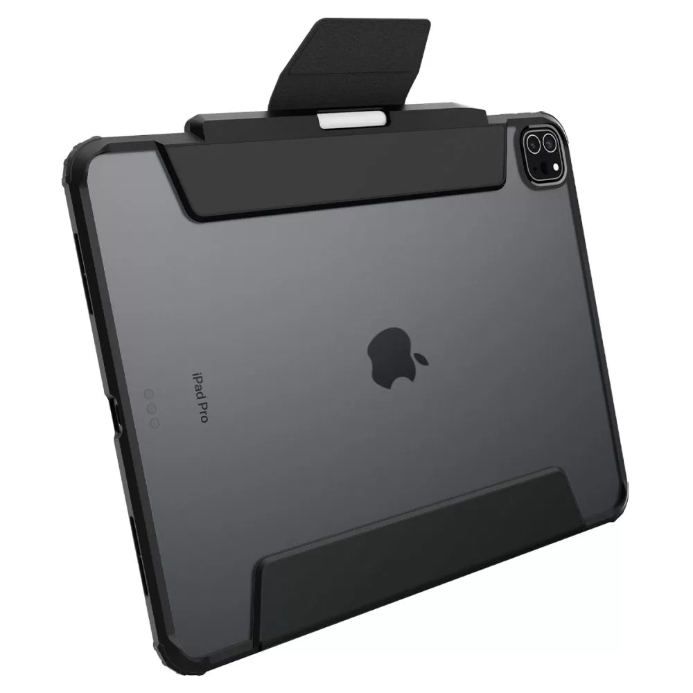 Apple iPad Pro 13 (2024) maciņš melns SPIGEN ULTRA HYBRID ”PRO”