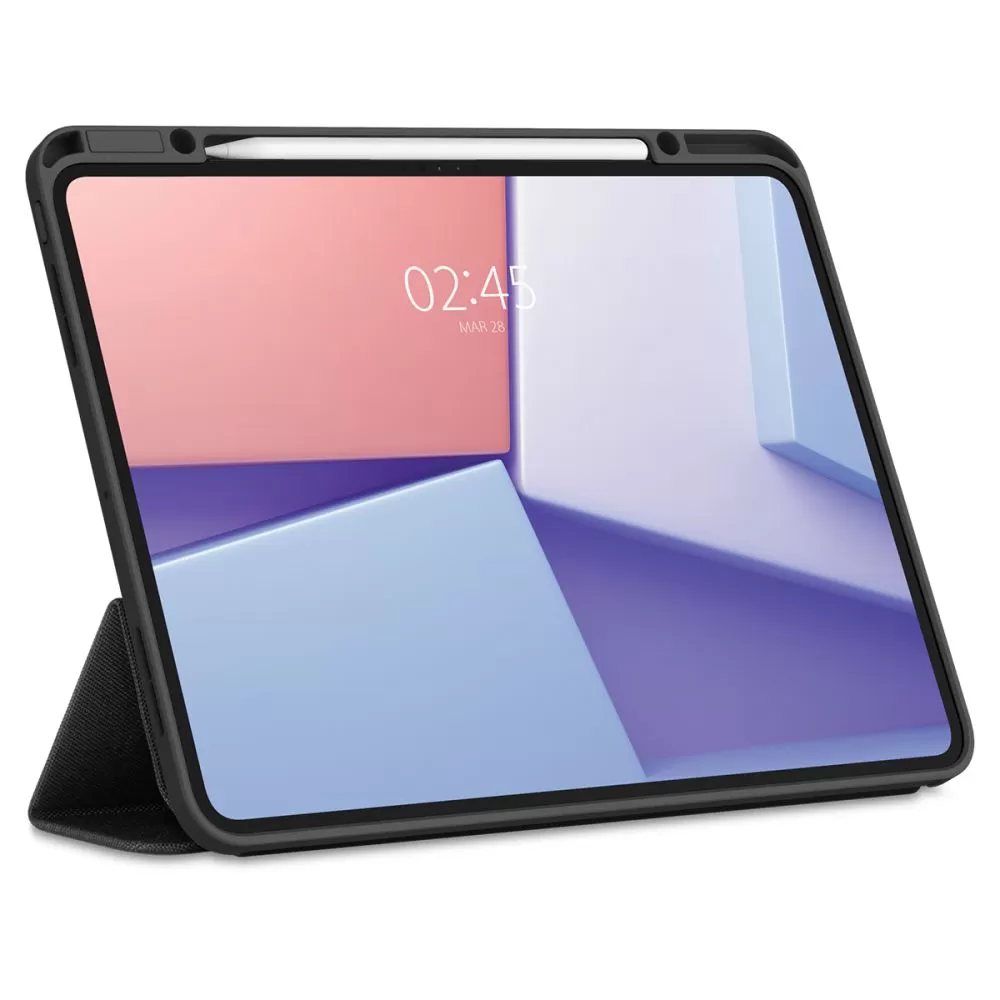 Apple iPad Pro 13 (2024) maciņš melns SPIGEN URBAN FIT
