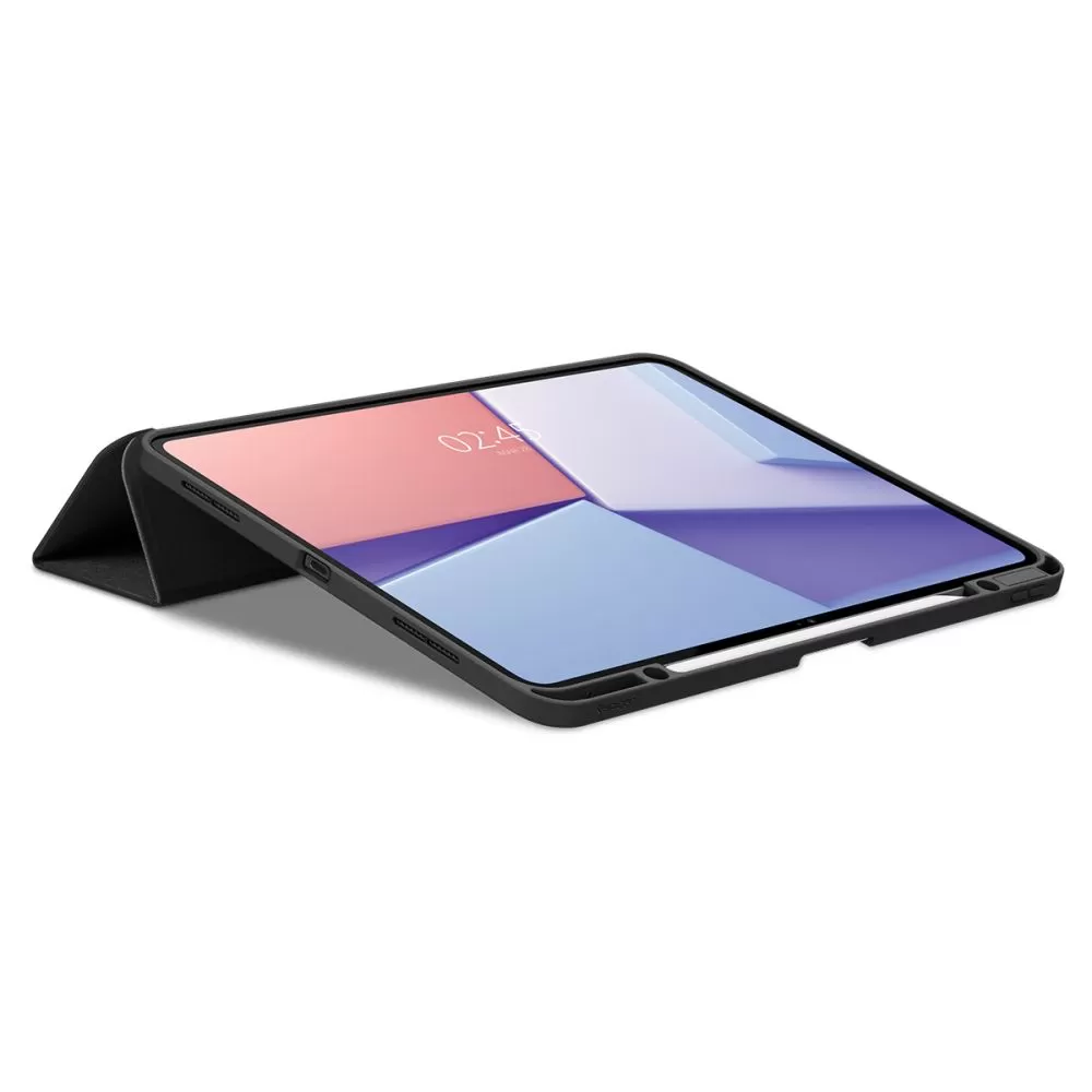 Apple iPad Pro 13 (2024) maciņš melns SPIGEN URBAN FIT