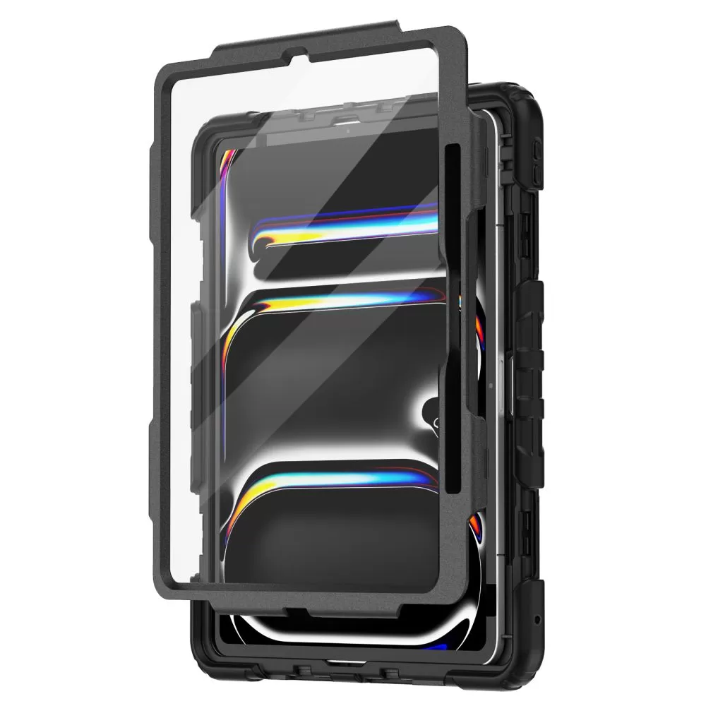 Apple iPad Pro 13 (2024) melns TECH-PROTECT SOLID360