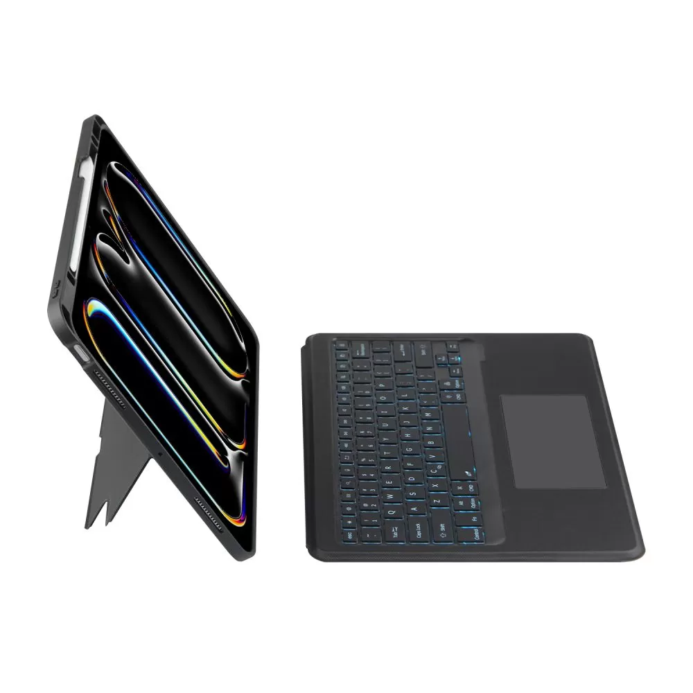 Apple iPad Pro 13 (2024) maciņš melns TECH-PROTECT SCMAG PEN + KEYBOARD