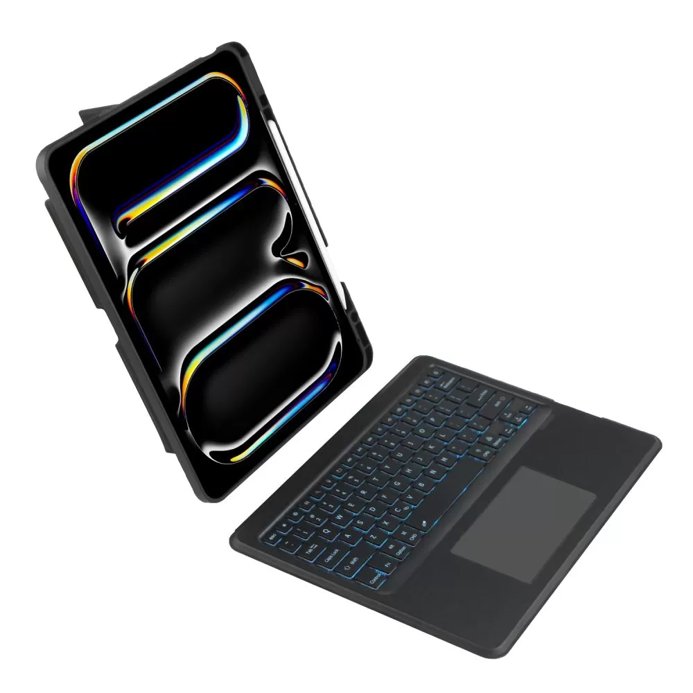 Apple iPad Pro 13 (2024) maciņš melns TECH-PROTECT SCMAG PEN + KEYBOARD