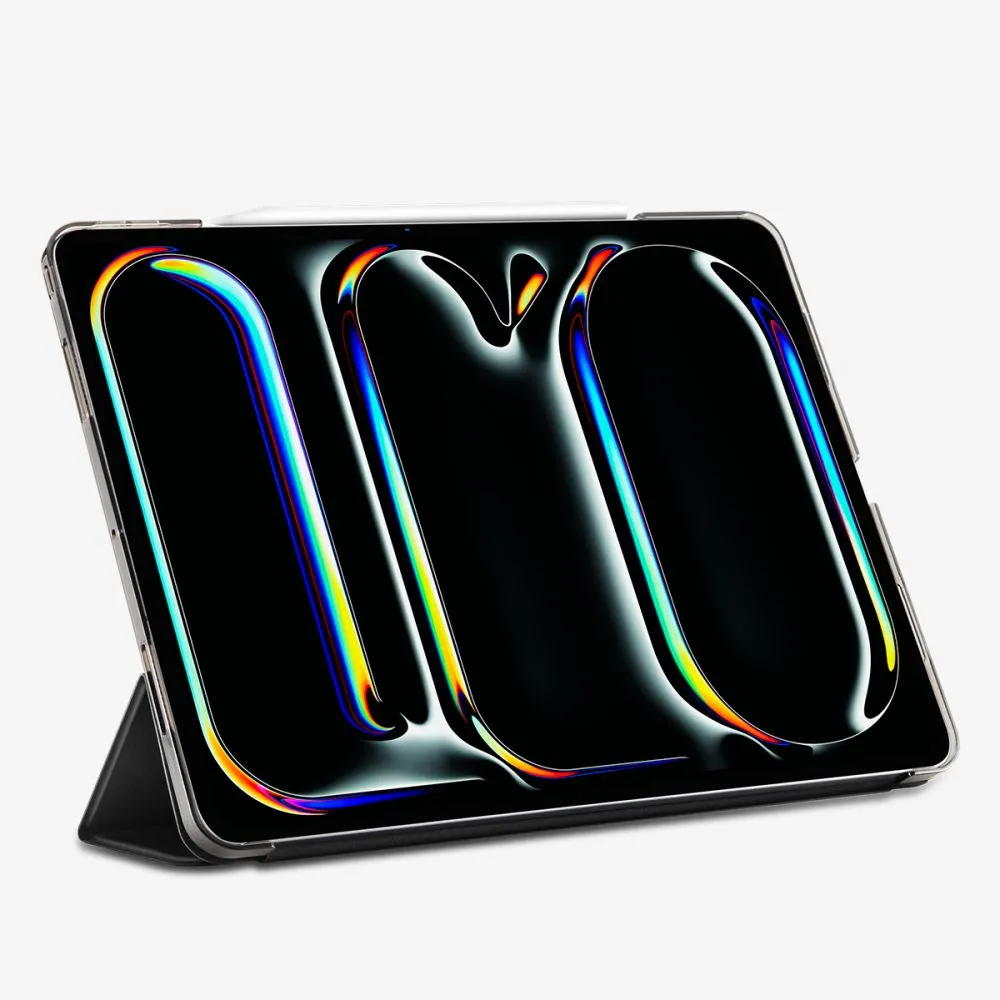 Apple iPad Pro 13 (2024) maciņš melns SPIGEN SMART FOLD
