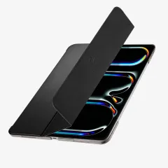 Apple iPad Pro 13 (2024) maciņš melns SPIGEN SMART FOLD