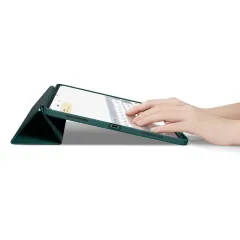 Apple iPad Pro 13 (2024) tahvelarvuti ümbris roheline SPIGEN URBAN FIT