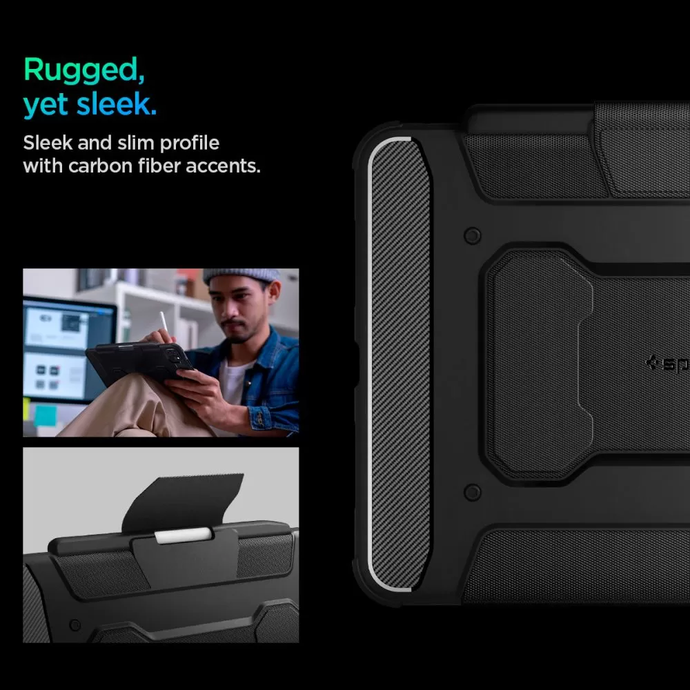 Apple iPad Pro 11 (2024) чехол для планшетa  SPIGEN RUGGED ARMOR ”PRO”
