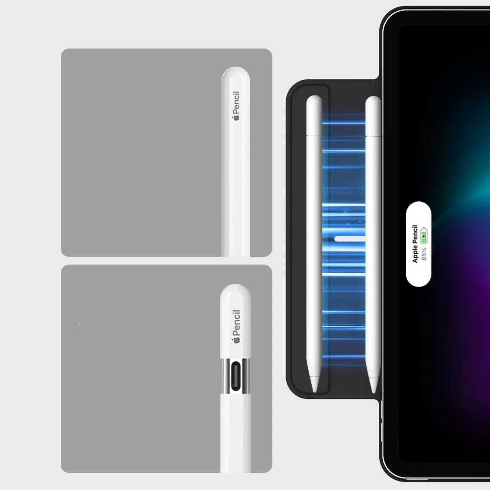 Apple iPad Pro 11 (2024) чехол для планшетa черный ESR REBOUND MAGNETIC
