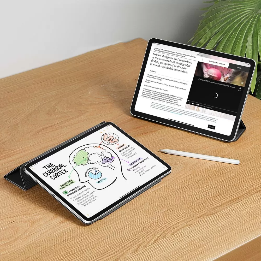 Apple iPad Pro 11 (2024) чехол для планшетa черный ESR REBOUND MAGNETIC
