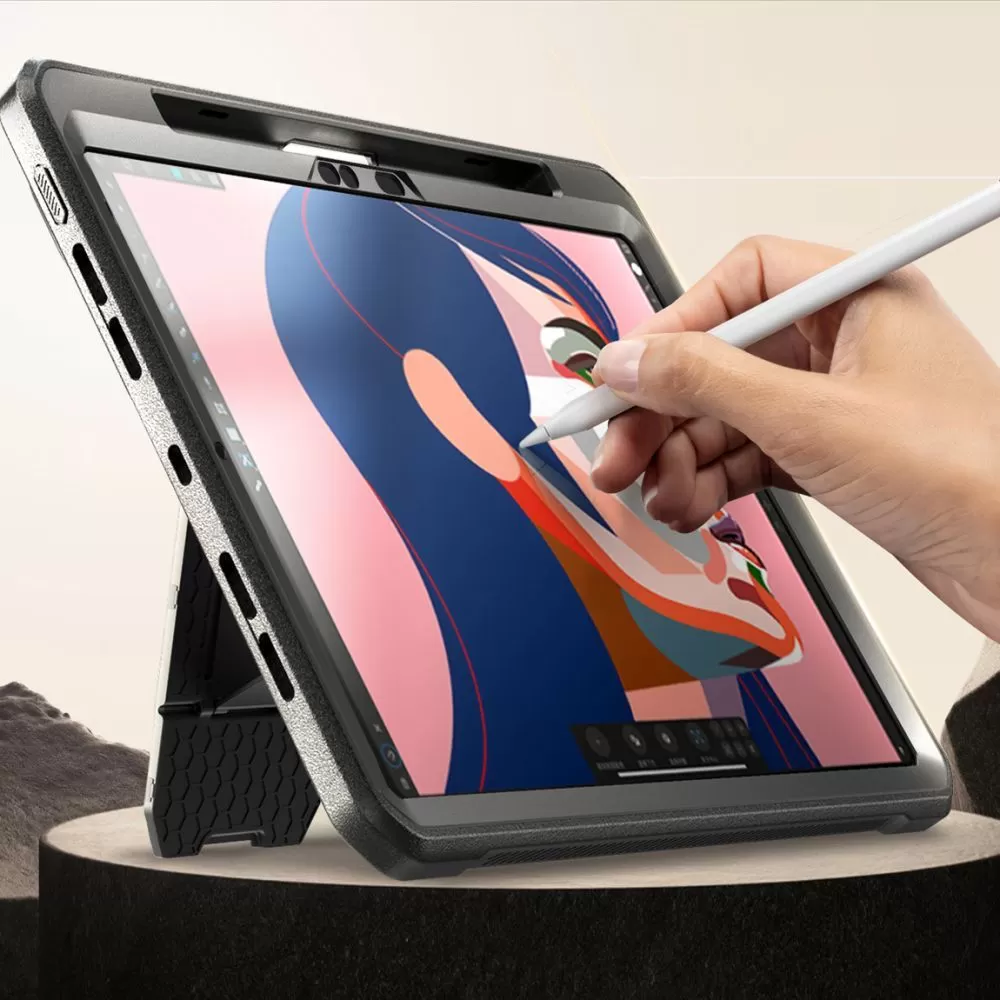 Apple iPad Pro 11 (2024) чехол для планшетa черный SUPCASE UNICORN BEETLE PRO