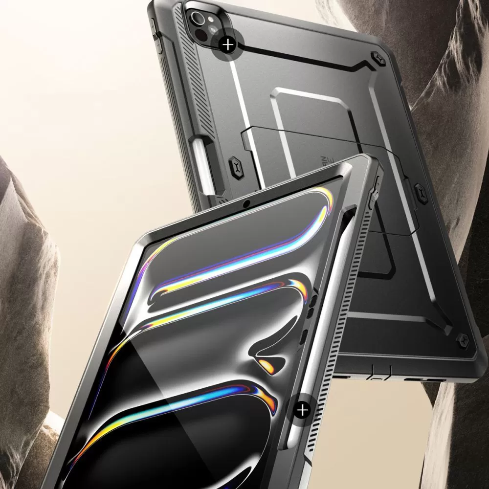 Apple iPad Pro 11 (2024) чехол для планшетa черный SUPCASE UNICORN BEETLE PRO