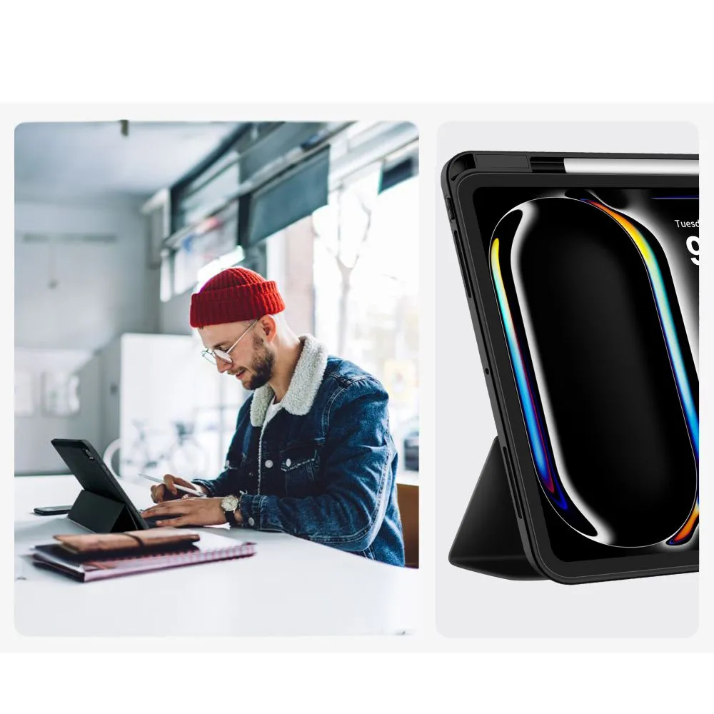 Apple iPad Pro 11 (2024) tahvelarvuti ümbris must TECH-PROTECT SC PEN